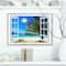 Designart - Window Open to Beach with Palm - Extra Large Seashore Canvas Art